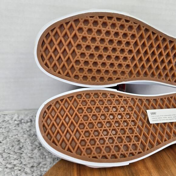 Vans Womens 7.5 Sk8-Low Black Tiger Faux Fur Athletic Gym Daily Skating Sneakers - Picture 11 of 14